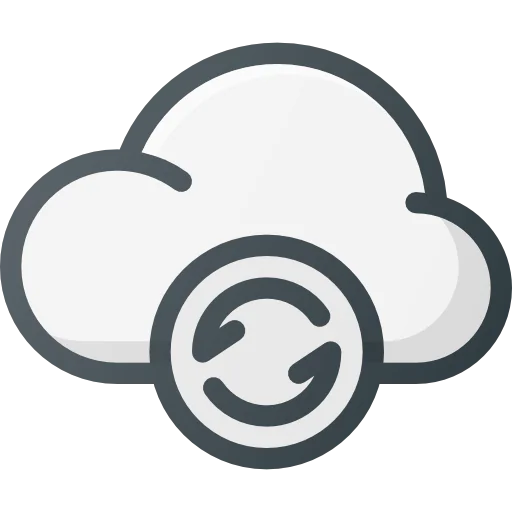 Cloud computing icon