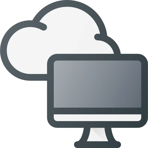 Cloud computing icon