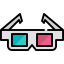 3d glasses icon 64x64