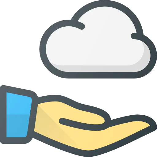 Cloud computing icon