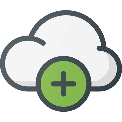 Cloud computing icon