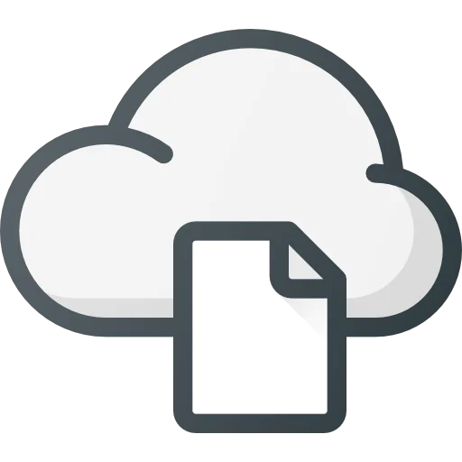 Cloud computing icon