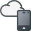 Cloud computing icon 64x64