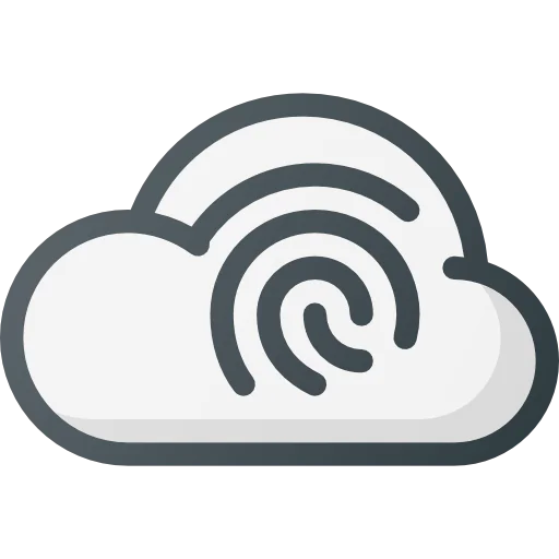 Cloud computing icon