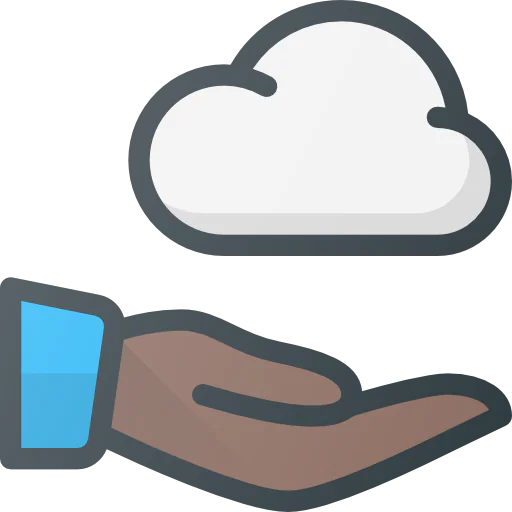 Cloud computing icon