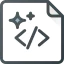 Coding ícono 64x64