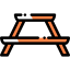 Picnic table icon 64x64