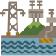 Hydro power icon 64x64