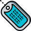 Dog tag icon 64x64