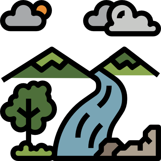 Waterfall icon