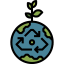Planet earth icon 64x64