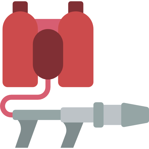 Flame thrower icon