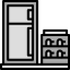 Refrigerator icon 64x64