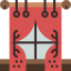 Curtains icon 64x64