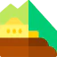 Machu picchu icon 64x64