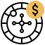 Roulette wheel icon 64x64