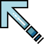 Diagonal arrow icon 64x64