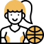 Basketball player icon 64x64