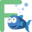 Letter f icon 64x64