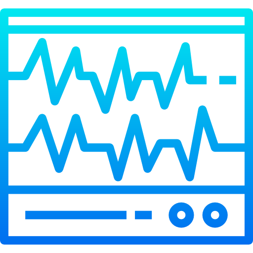 Electrocardiogram icon