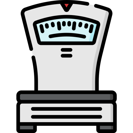 Kitchen scale icon