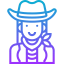 Cowgirl icon 64x64
