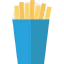 French fries icon 64x64