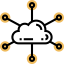 Cloud network icon 64x64