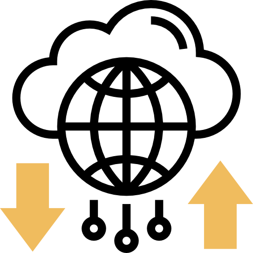 Cloud storage icon