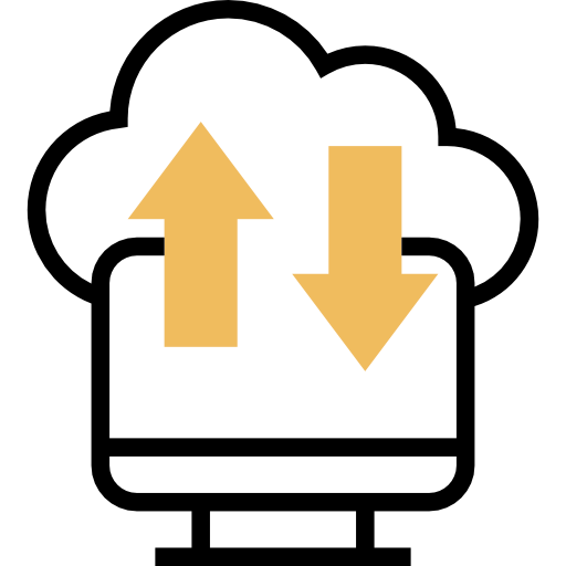 Cloud storage icon