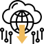 Cloud storage icon 64x64