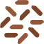 Brown rice icon 64x64