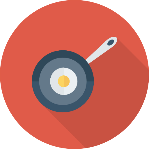 Frying pan icon