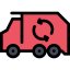 Garbage truck icon 64x64