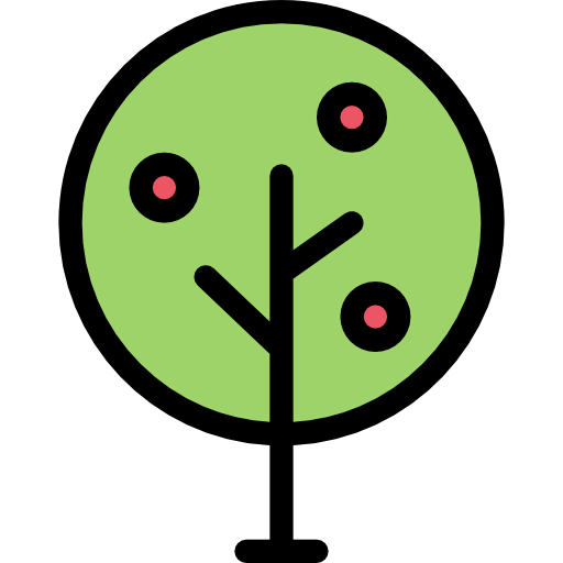 Apple tree icon