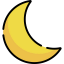 Crescent moon Ikona 64x64