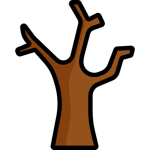 Dry tree icon