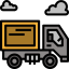 Delivery truck biểu tượng 64x64
