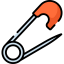 Safety pin icon 64x64