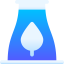Eco factory icon 64x64