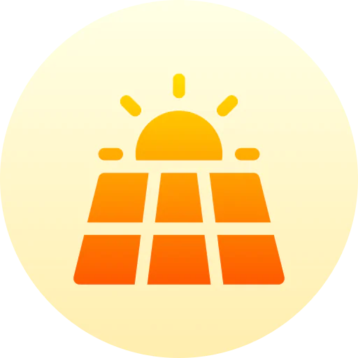 Solar panel icon