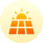 Solar panel icon 64x64