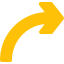 Curve arrow іконка 64x64