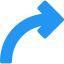 Curve arrow іконка 64x64
