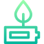 Eco battery icon 64x64