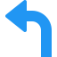 Turn left іконка 64x64