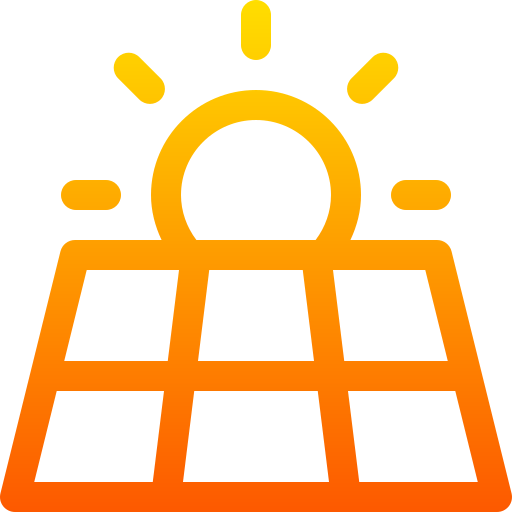 Solar panel icon