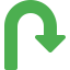 Curve arrow icon 64x64