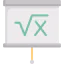 Projector screen ícono 64x64