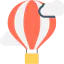 Hot air balloon icon 64x64